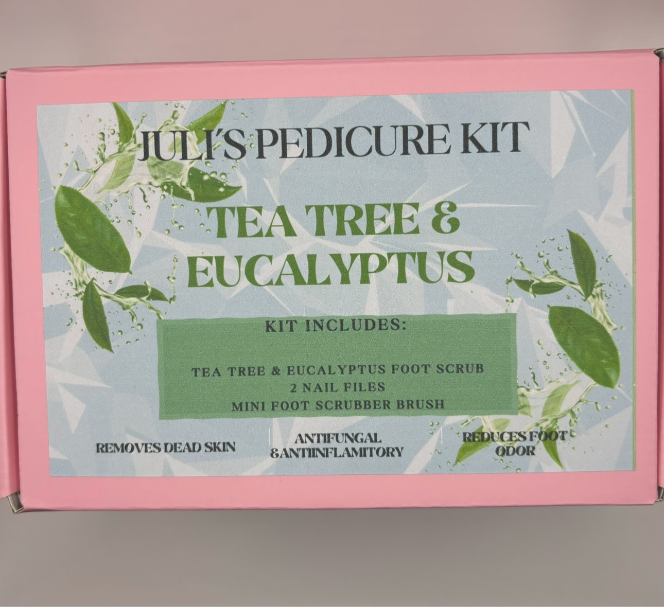 Tea Tree and Eucalyptus Pedicure Kit