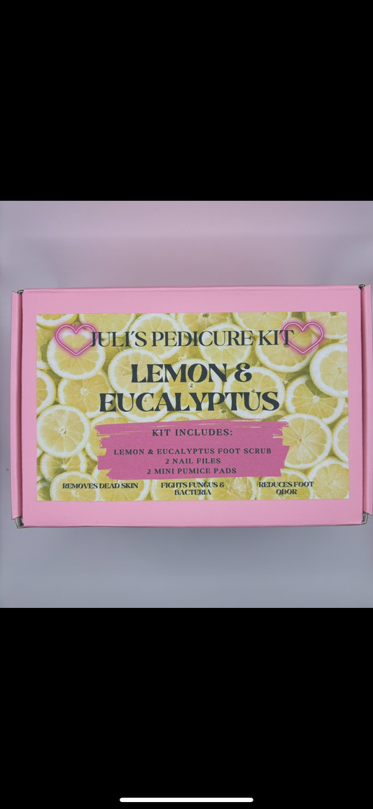 Lemon & Eucalyptus Pedicure Kit
